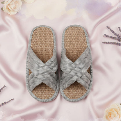 FemmeMonde™ Design Linen Slippers