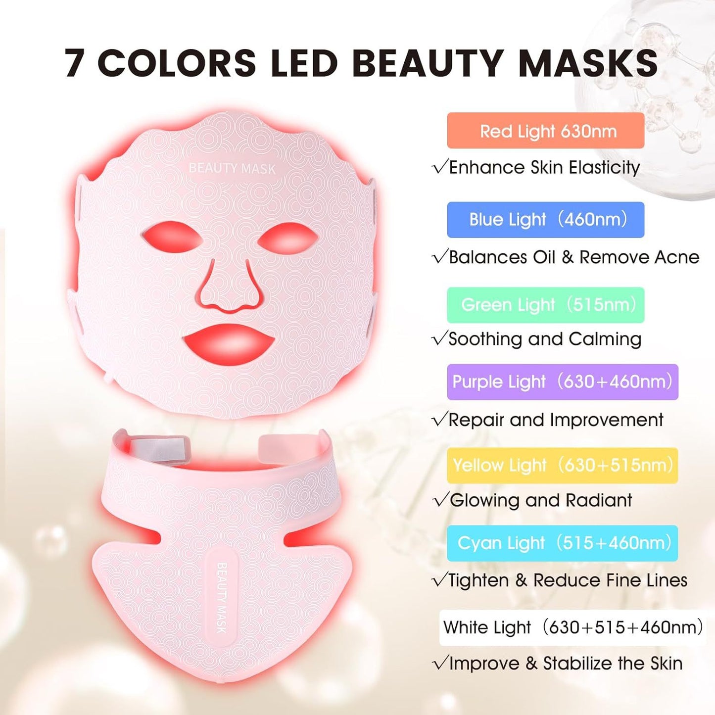 BeautyLight™ Face and Neck Mask