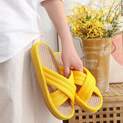 FemmeMonde™ Design Linen Slippers