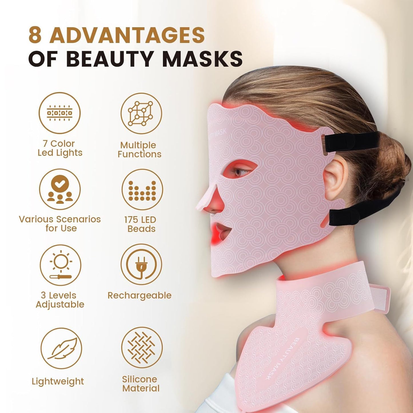 BeautyLight™ Face and Neck Mask